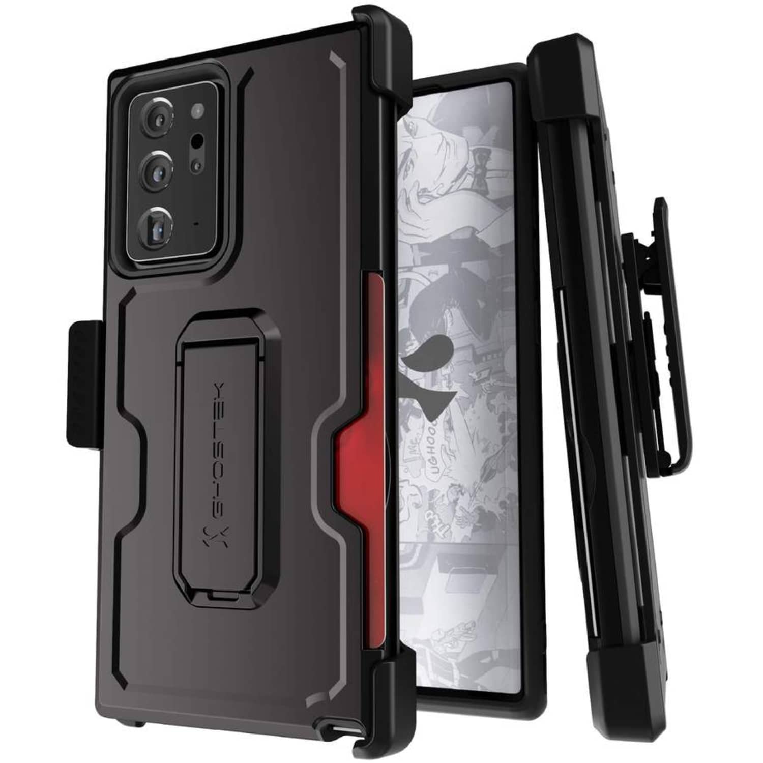 Ghostek Iron Armor Galaxy Note 20 Ultra Case With Belt Clip Hostler