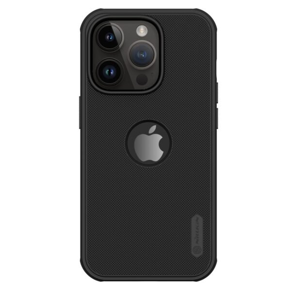 Nillkin Case for Apple iPhone 14 Pro Max (6.7" Inch) Super Frosted Shield Pro Hard Back Soft Border ( PC + TPU ) Shock Absorb Cover Raised Bezel Camera Protect PC With Logo Cut Black