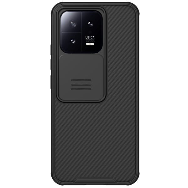 Nillkin Case for Xiaomi Mi 13 (6.36" Inch) CamShield Pro Camera Slider Double Layered Protection TPU + PC Black Color