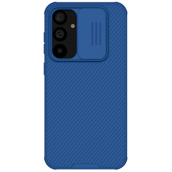 Nillkin Case for Samsung Galaxy S23 FE (6.4" Inch) CamShield Pro Slider Camera Close & Open Double Layered Protection TPU + PC Blue